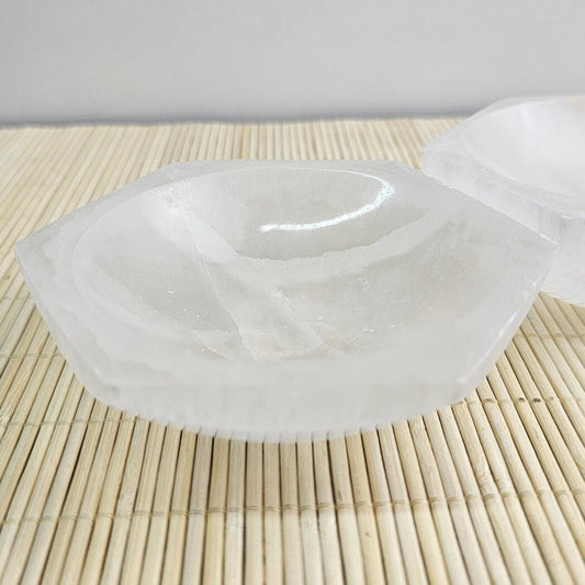 Selenite Hexagon Bowl 10 cm