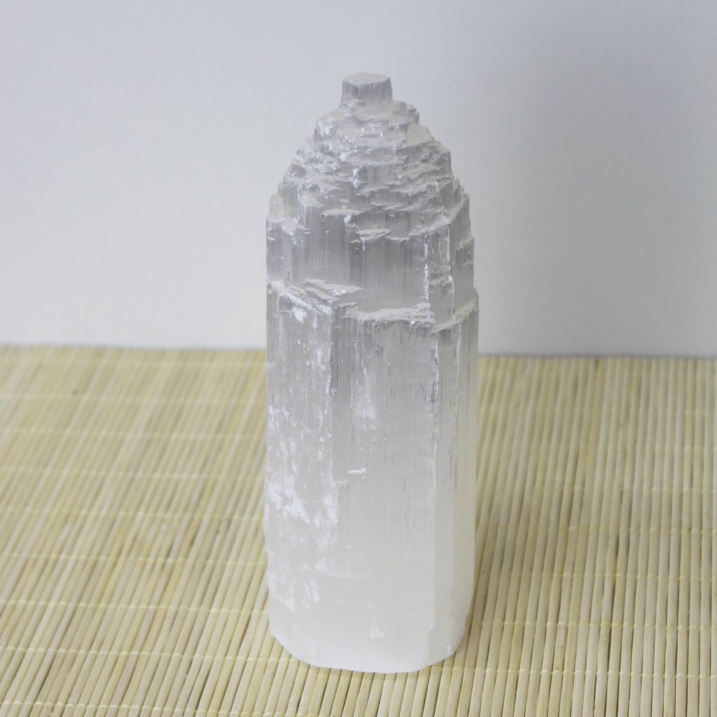 Selenite Iceberg Tower 15 cm Wider