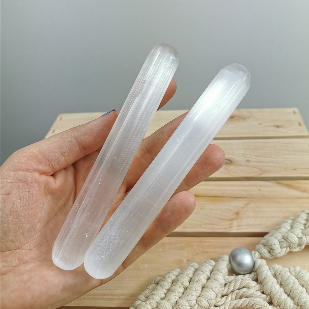 Selenite Massage Wand 15 cm