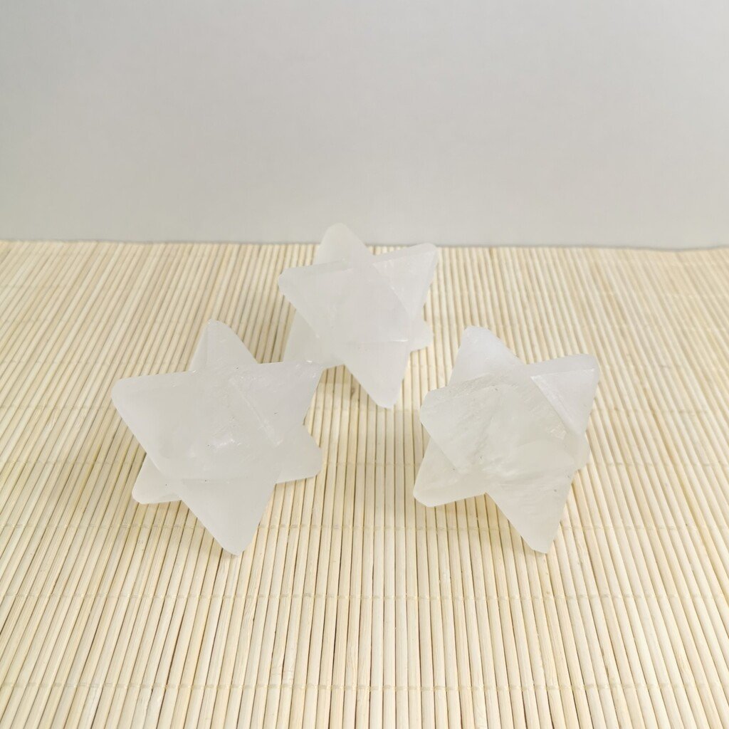 Selenite Merkabah 4 cm