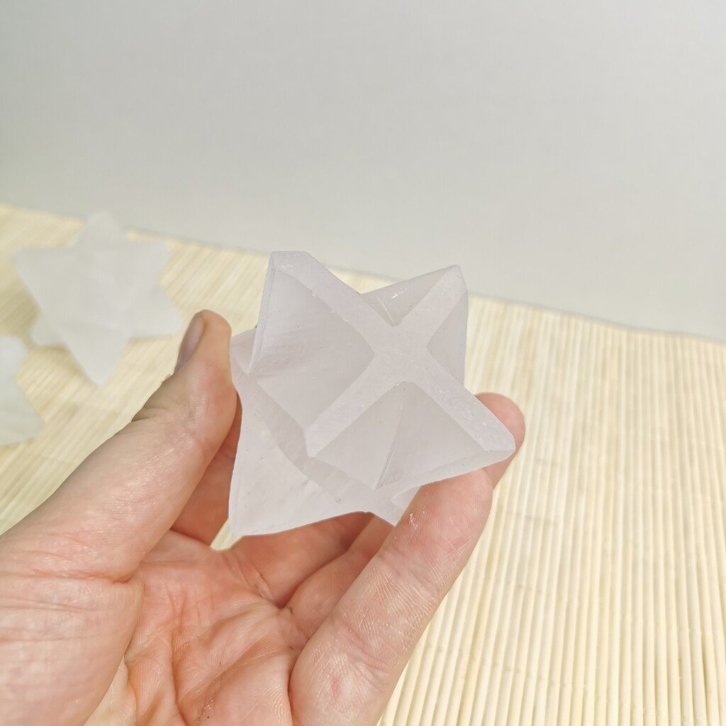 Selenite Merkabah 4 cm