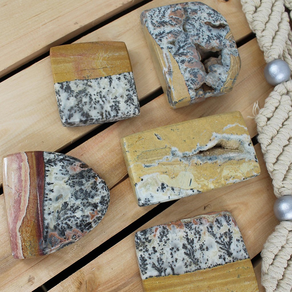 Dendritic Jasper Plate