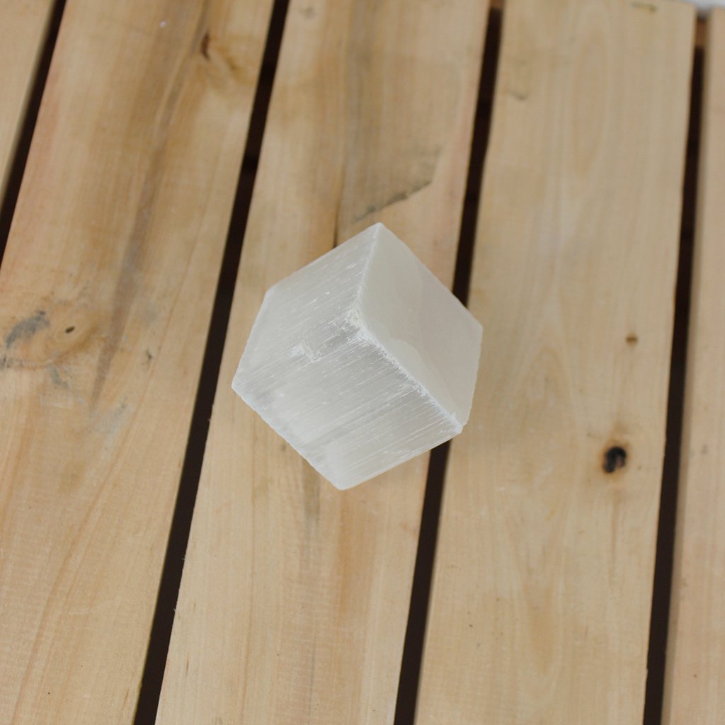 Selenite Cube 4 cm