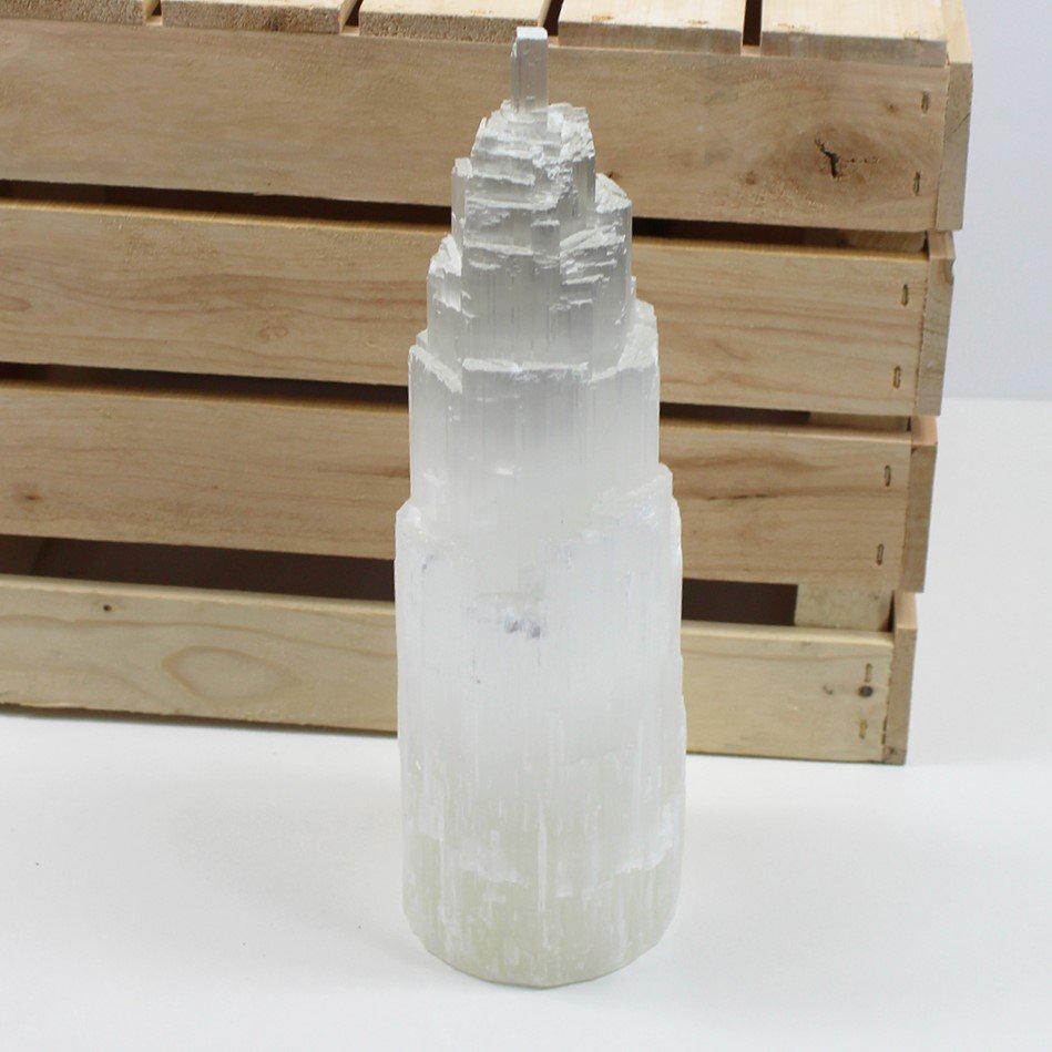 Selenite Iceberg Lamp 20 cm | 25 cm | 30 cm | 40 cm
