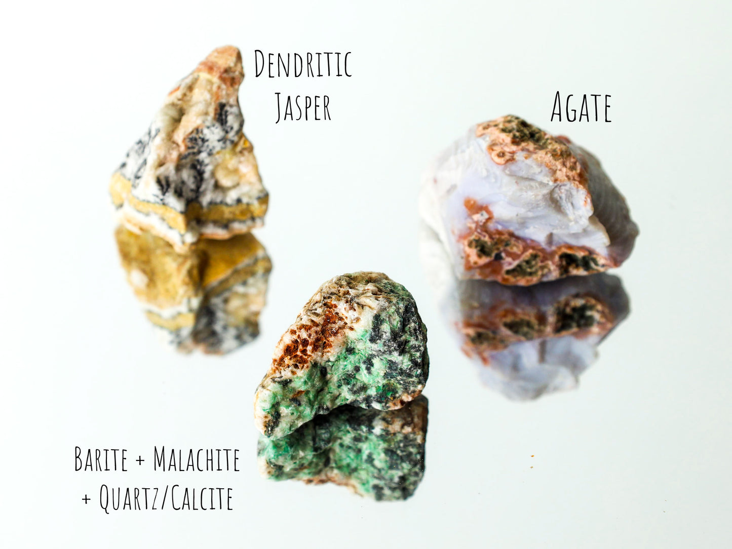 Moroccan Minerals Treasure Mix Box | +1 Mystery Raw Mineral