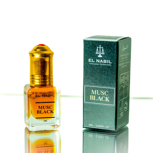 Oil Perfume EL NABIL 5ml - MUSC BLACK