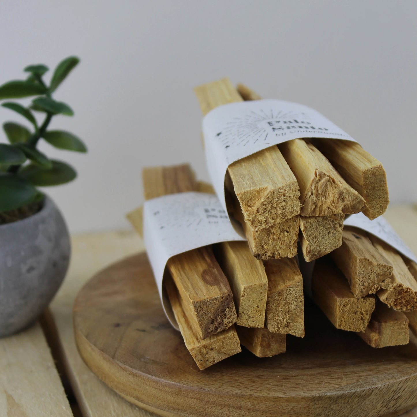 Palo Santos Sticks from Peru | SET of 3 pcs | Natural Incense