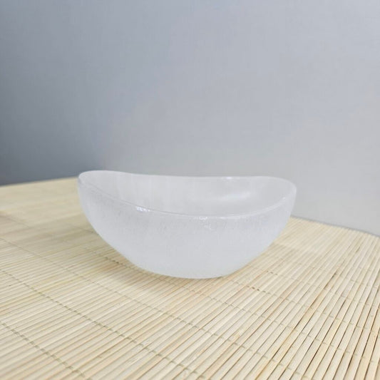 Selenite Bowl "U" Shape 12 cm