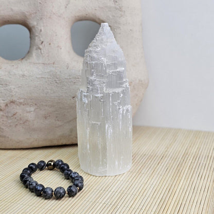 Selenite Iceberg Tower 15 cm Wider