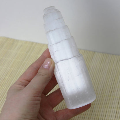 Selenite Iceberg Tower 15 cm