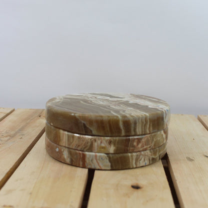 Moroccan Aragonite Plate 12 cm